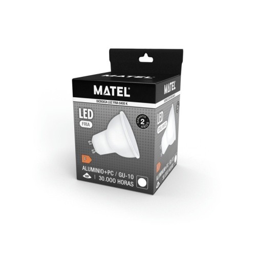 Bombilla LED GU10 6W 600 lm 120º Matel - 2