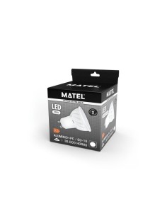Bombilla LED GU10 Aluminio fundido 8W 800 lm Matel - 1 2