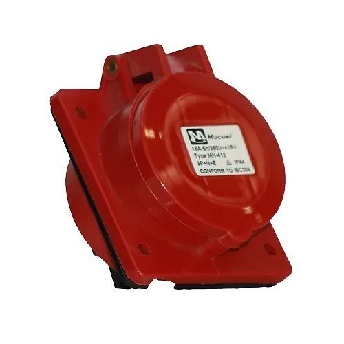 BASE CETAC 3 POLOS + NEUTRO + TIERRA 16A - 1