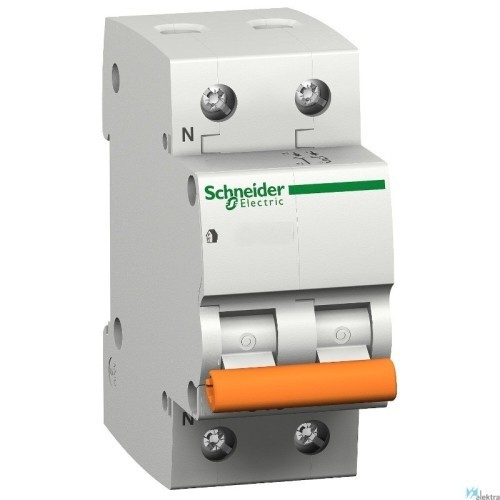 Automático Magnetotérmico Vivienda Bipolar 25A Schneider 12517 - 1