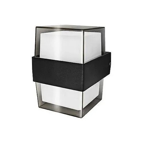 Aplique de Pared Exterior LED 10W IP54 Luxe Cuadrado Matel - 1 Aplique de Pared Exterior LED 10W IP54 Luxe Cuadrado Matel - 1