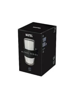 Aplique de Pared Exterior LED 10W IP54 Luxe Redondo Matel - 1 2