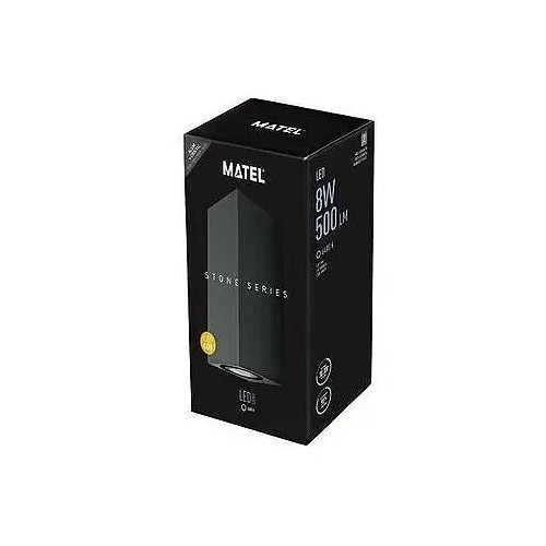 Aplique de Pared Exterior LED Luxe Cuboid Gris IP54 8W Mate - 2