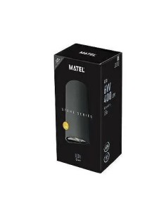 Aplique de Pared Exterior LED Semicircular Luxe Matel IP54 6W - 1 2