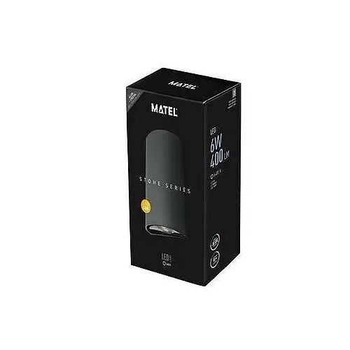 Aplique de Pared Exterior LED Semicircular Luxe Matel IP54 6W - 2