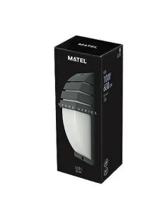 Aplique de Pared  Exterior LED Vertical Luxe IP54 10W Matel - 1 2