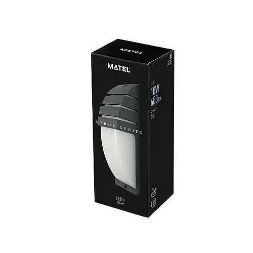 Aplique de Pared  Exterior LED Vertical Luxe IP54 10W Matel - 2