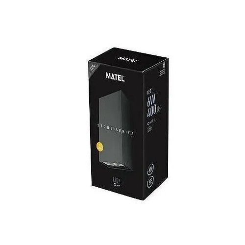 Aplique de Pared Exterior LED Rectangular Luxe IP54 6W Matel - 2