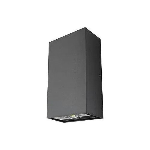 Aplique de Pared Exterior LED Rectangular Luxe IP54 6W Matel - 1