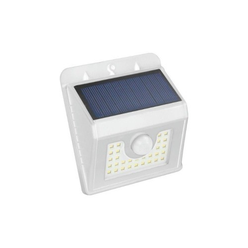 Aplique de Pared Exterior Solar LED Blanco Sensor 4W IP65 Korpass - 1 Aplique de Pared Exterior Solar LED Blanco Sensor 4W IP65 Korpass - 1