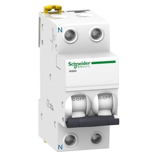 Interruptor Magnetotérmico Schneider IK60N 1P+N 6-32A 6kA - 1