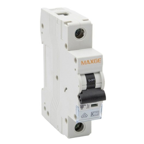 Automático Magnetotérmico Maxge 1P 6-63A 6kA Curva C Maxge - 1 Automático Magnetotérmico Maxge 1P 6-63A 6kA Curva C Maxge - 1