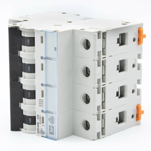 Magnetotérmico Terciario 4 Polos 6-63A 6kA Curva C Maxge - 3 Magnetotérmico Terciario 4 Polos 6-63A 6kA Curva C Maxge - 3