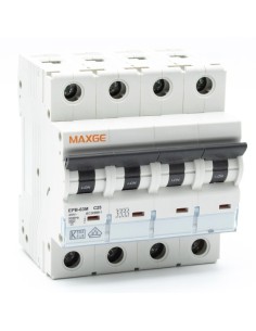Magnetotérmico Terciario 4 Polos 6-63A 6kA Curva C Maxge - 1