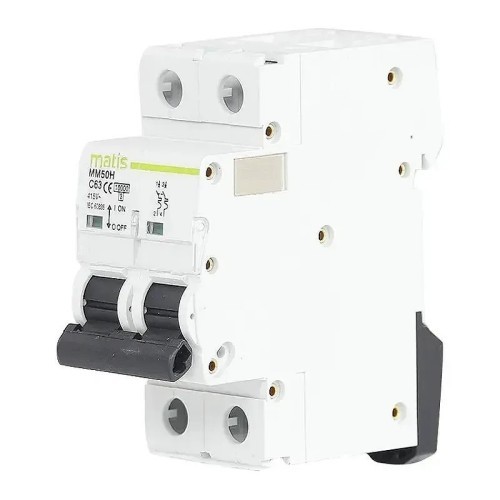 Interruptor Magnetotérmico Matis 2 Polos 40-63A 10kA - 2 Interruptor Magnetotérmico Matis 2 Polos 40-63A 10kA - 2