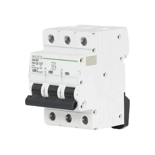 Interruptor Automático Industrial 40-63A 3 Polos 10kA Matis - 3