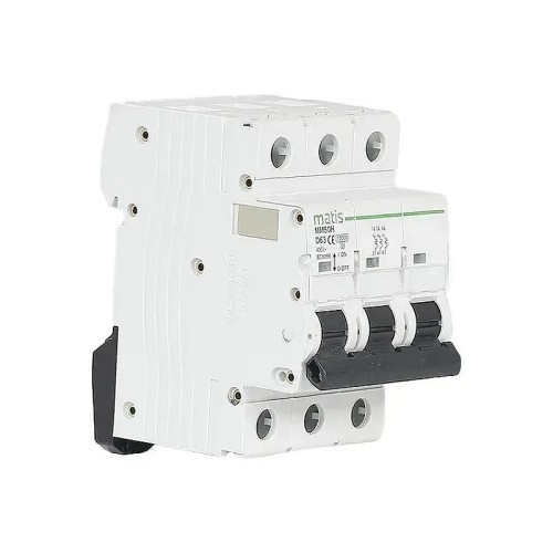 Interruptor Automático Industrial 40-63A 3 Polos 10kA Matis - 1 Interruptor Automático Industrial 40-63A 3 Polos 10kA Matis - 1