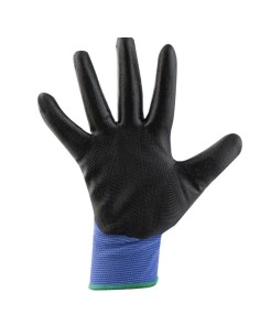 Guante Protección Nitrilo Nylon Azul/Negro Talla 6-10 Workfit 2