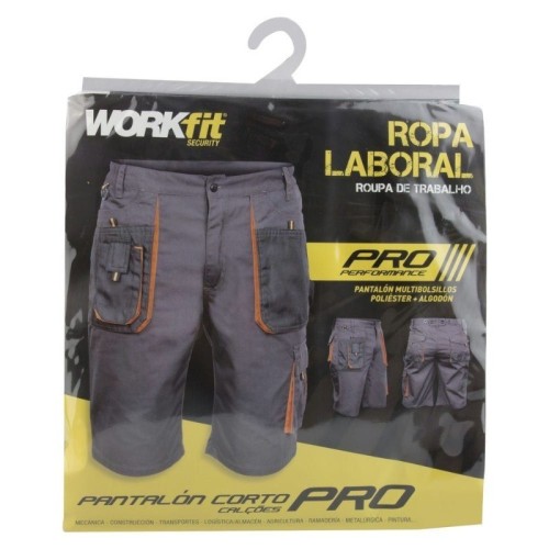 Pantalón Corto Multibolsillos Workfit Pro Talla S - XXL