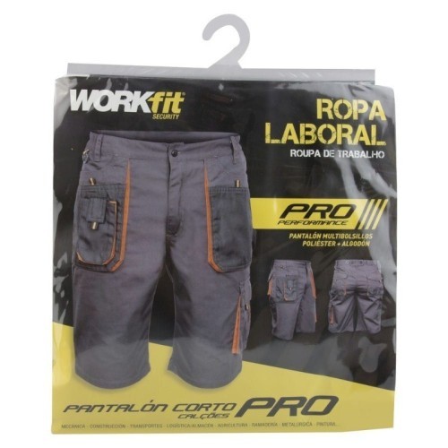 Pantalón Corto Multibolsillos Workfit Pro Talla S - XXL