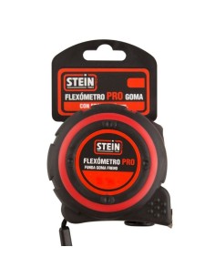 Flexómetro 8x25MM Funda de Goma Stein Pro 2