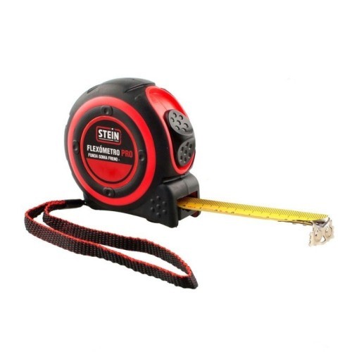 Flexómetro 8x25MM Funda de Goma Stein Pro Flexómetro 8x25MM Funda de Goma Stein Pro