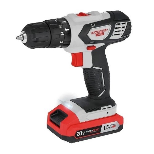Taladro percutor batería 20V 1.5AH WORGRIP - 7 Taladro percutor batería 20V 1.5AH WORGRIP - 7