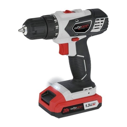 Taladro Atornillador 20V Batería 1.3AH Worgrip Taladro Atornillador 20V Batería 1.3AH Worgrip