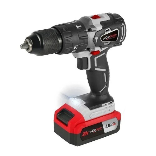 Taladro percutor WORGRIP 20V 1 batería 4.0AH Brushless - 1 Taladro percutor WORGRIP 20V 1 batería 4.0AH Brushless - 1