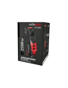 Hidrolimpiadora de Alta Presión 2500W 190 Bar Worgrip 2