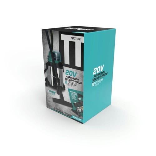 Aspirador de Cenizas por Batería 40V Vatton