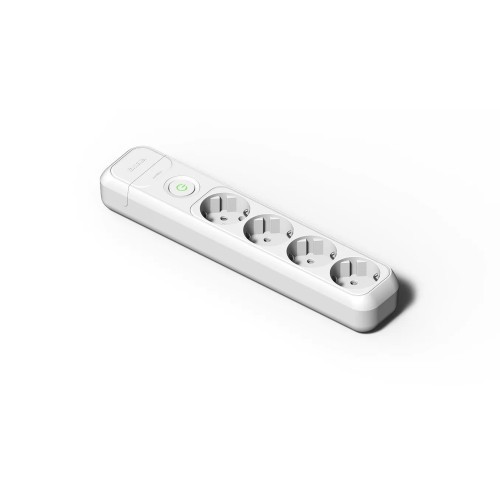 Regleta con Interruptor Luminoso 4 Enchufes Sin Cable Famatel 2528