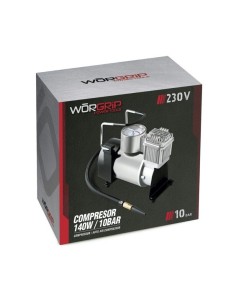 Compresor para Inflar 140W 10BAR 230V Worgrip 2
