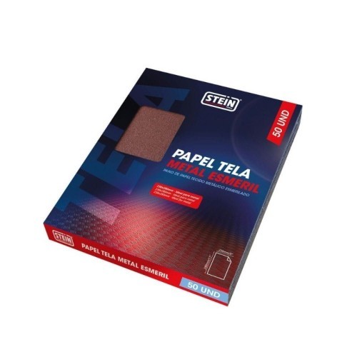 Papel Lija Acero/Metal Grano 50 - 220 Stein (50 unidades)