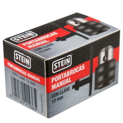 Portabrocas Manual Metálico Conexión 1/2 13MM Stein Portabrocas Manual Metálico Conexión 1/2 13MM Stein