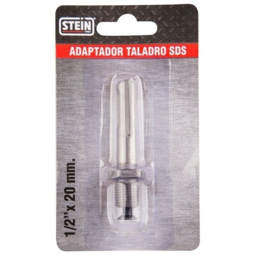 Adaptador SDS Plus para Taladro 1/2x20MM Stein Adaptador SDS Plus para Taladro 1/2x20MM Stein