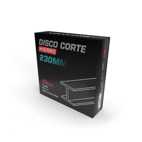 Disco de Corte Vatton 230x3,2MM para Hierro