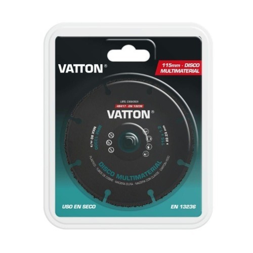 Disco Multimaterial Segmentado 115x1,2MM Vatton