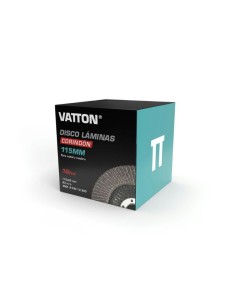 Disco de Láminas Corindon 115MM Grano 40 - 80 Vatton 2