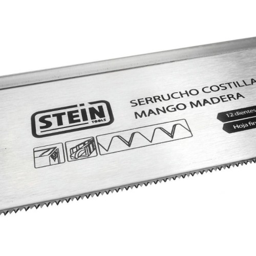 Serrucho de Costilla 300MM con Mango de Madera Stein