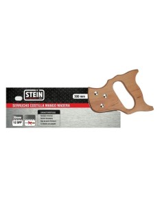 Serrucho de Costilla 300MM con Mango de Madera Stein 2