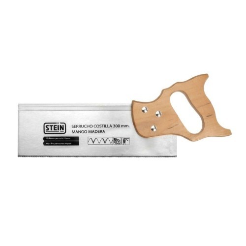 Serrucho de Costilla 300MM con Mango de Madera Stein Serrucho de Costilla 300MM con Mango de Madera Stein