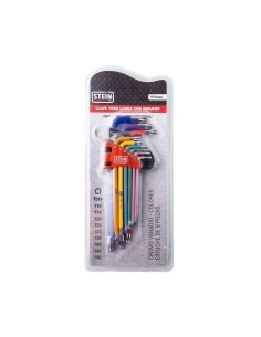 Juego de Llaves Torx Largas con Agujero 9 Piezas Stein 2