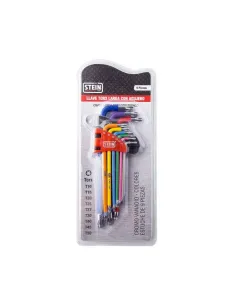 Juego de Llaves Torx Largas con Agujero 9 Piezas Stein 2
