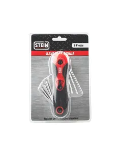 Juegos de Llaves Torx Plegables Stein 8 Piezas T9-T40 2