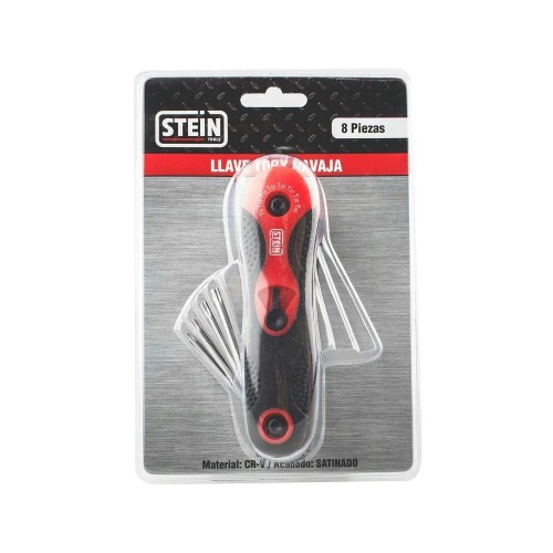 Juegos de Llaves Torx Plegables Stein 8 Piezas T9-T40