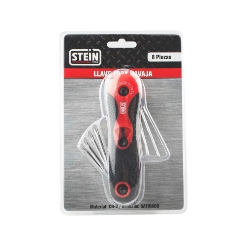 Juegos de Llaves Torx Plegables Stein 8 Piezas T9-T40 Juegos de Llaves Torx Plegables Stein 8 Piezas T9-T40