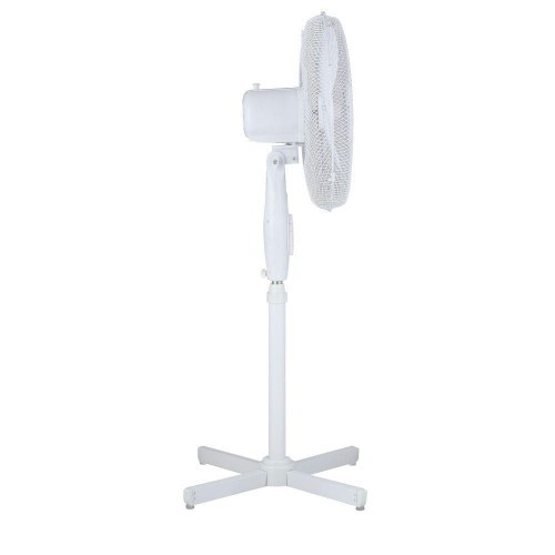 Ventilador de Pie 45W Blanco 3 Velocidades Giro 180º Kuken