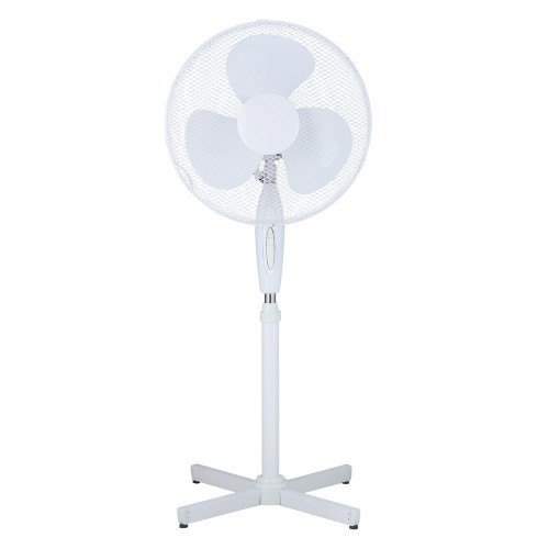 Ventilador de Pie 45W Blanco 3 Velocidades Giro 180º Kuken