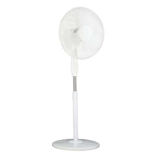 Ventilador de Pie con Base Redonda 45W Blanco 3 Velocidades Kuken Ventilador de Pie con Base Redonda 45W Blanco 3 Velocidades Kuken